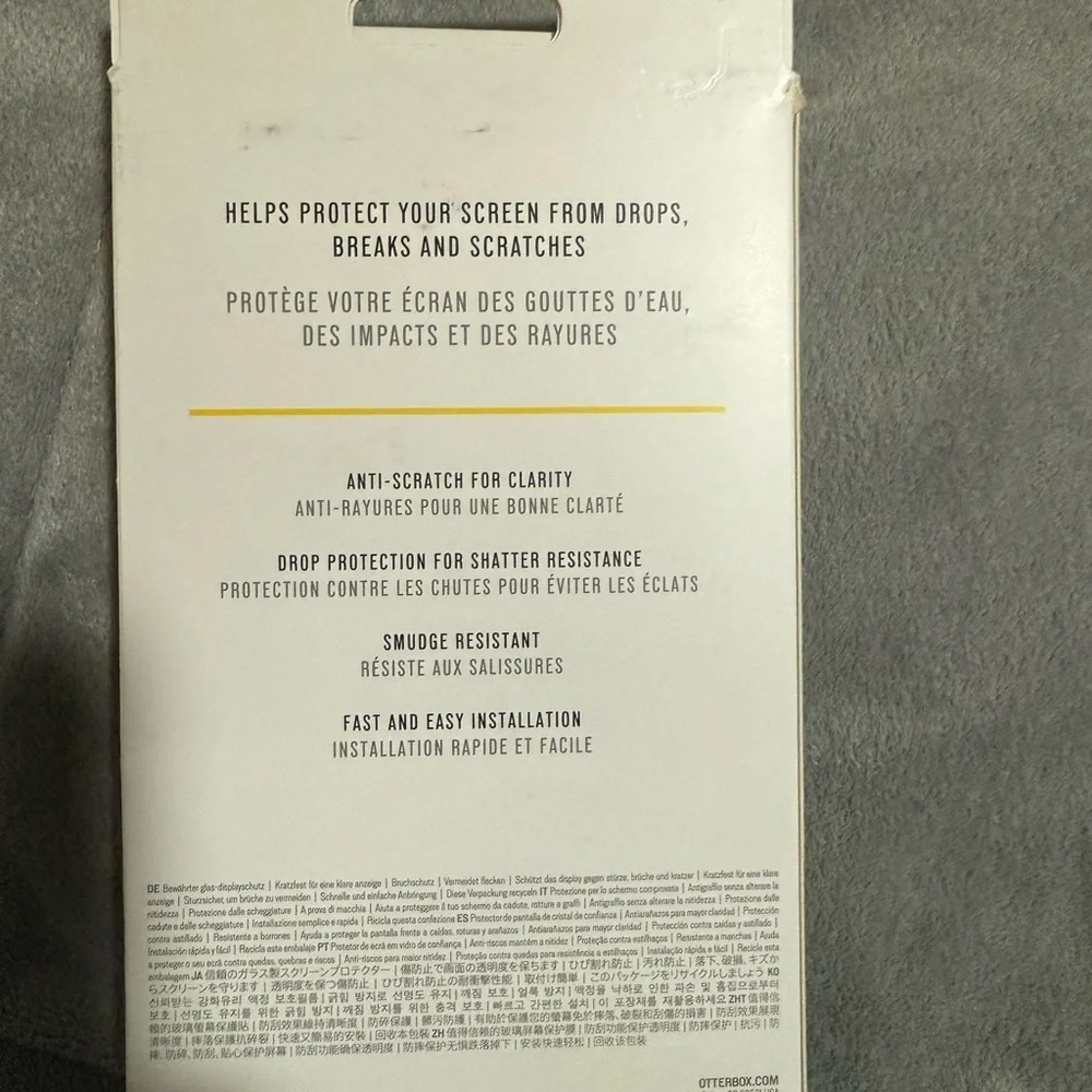 OtterBox Screen Protector with Anti-Scratch Technology
